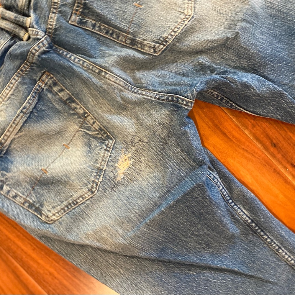RALPH LAUREN PATCHWORK JEANS - Picture 7 of 12
